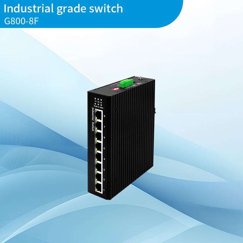 8-port full 100Mbps industrial grade switch