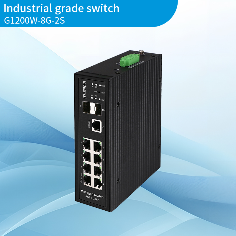 Industrial 8+2 Full Gigabit Managed E...