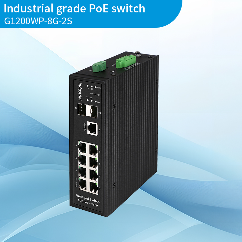 Industrial 8+2 Full Gigabit Managed P...