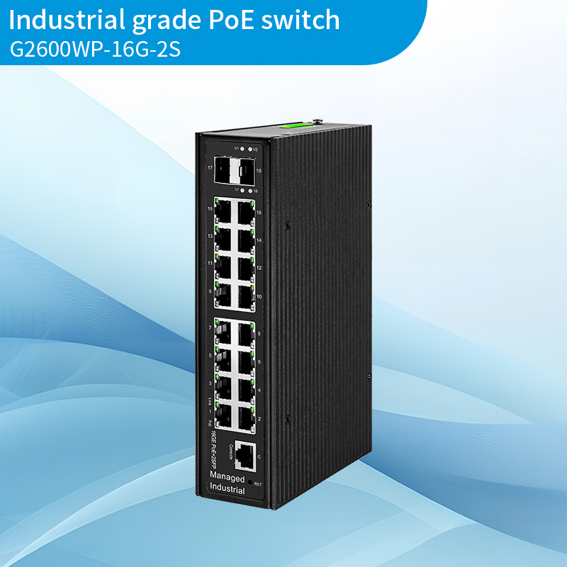 Industrial 2+16 Full Gigabit Managed ...
