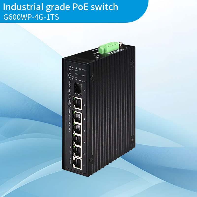 Full Gigabit 1+5 L2+ Managed POE Switch