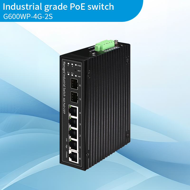 Industrial 4+2 Full Gigabit Managed P...