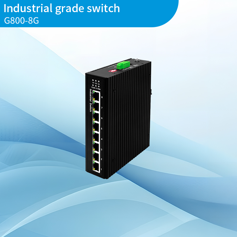 8-port full gigabit industrial grade ...