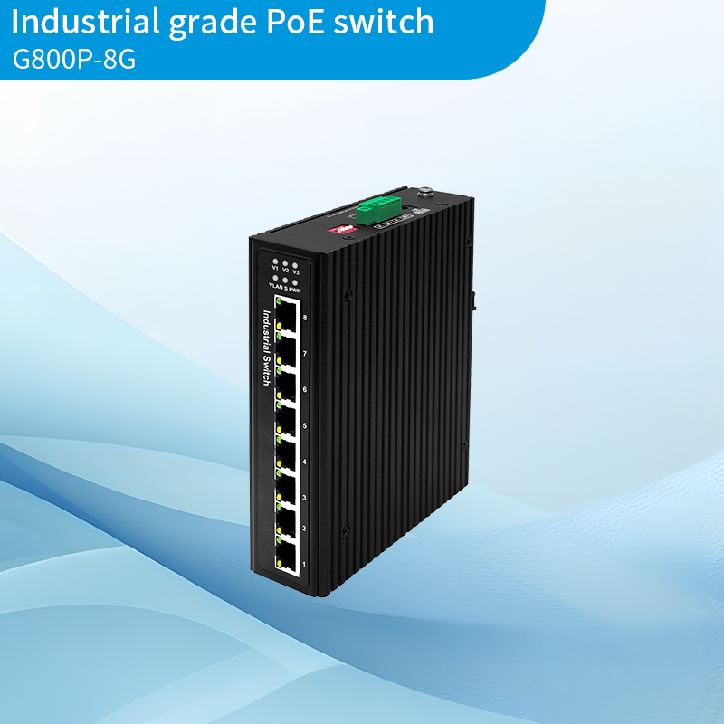 8-port full gigabit industrial grade ...