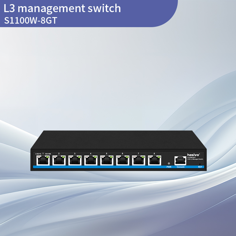 L3 Managed 8-Port 2.5G Switch