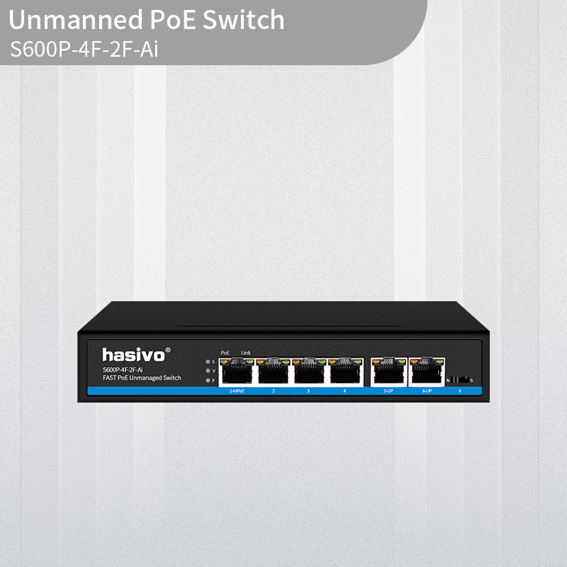 4Port Fast Ethernet PoE Switch