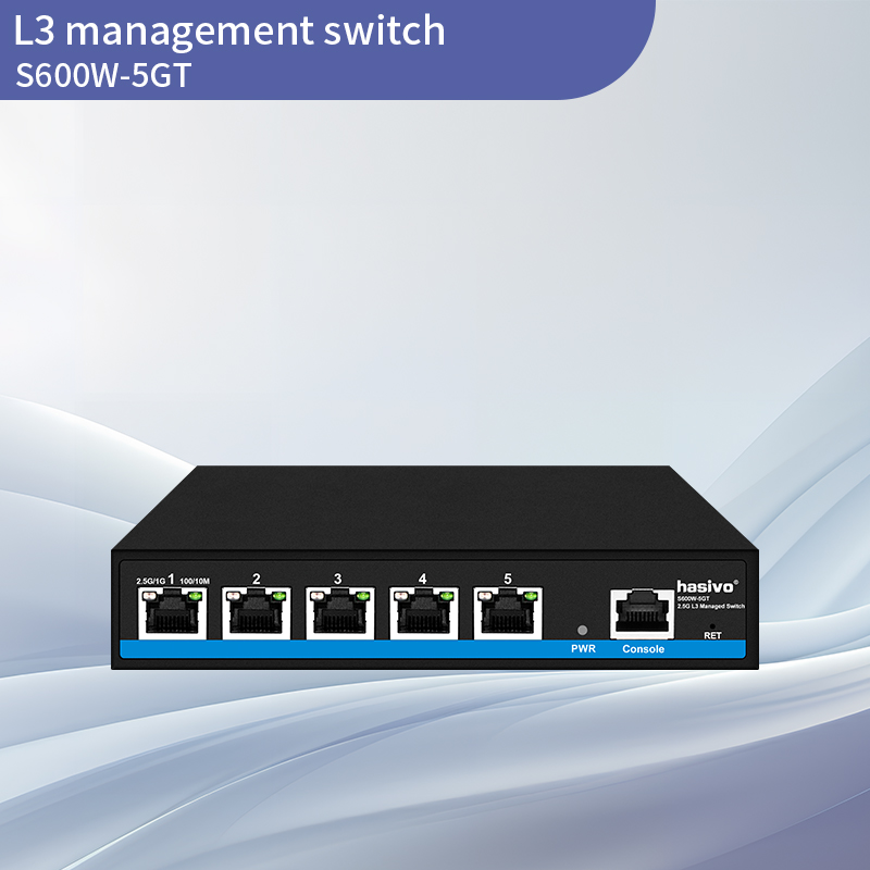 L3 Managed 5-Port 2.5G Switch