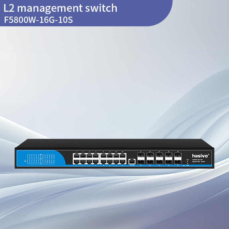 Full Gigabit 18SFP+8GE L2+ Optical Co...