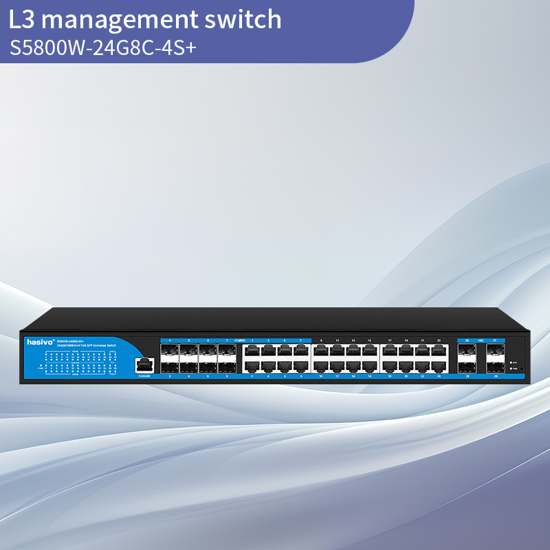 10G Uplink 12SFP+24GE L3 Managed Switch
