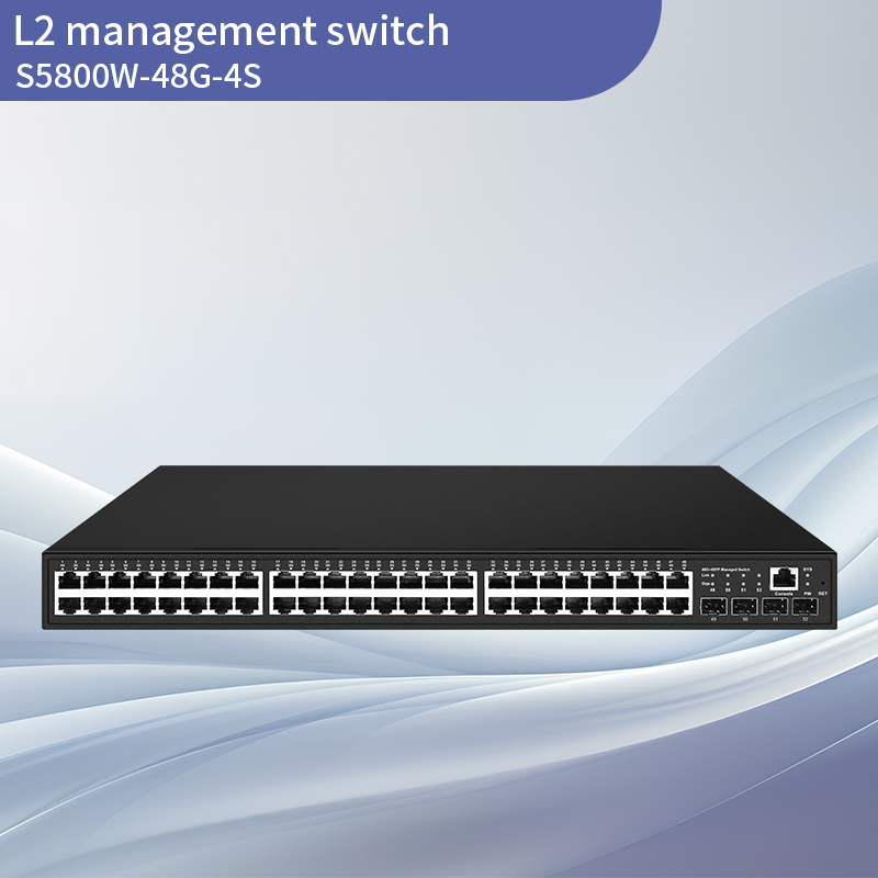 Full Gigabit 4SFP+48GE L2+ Managed Sw...