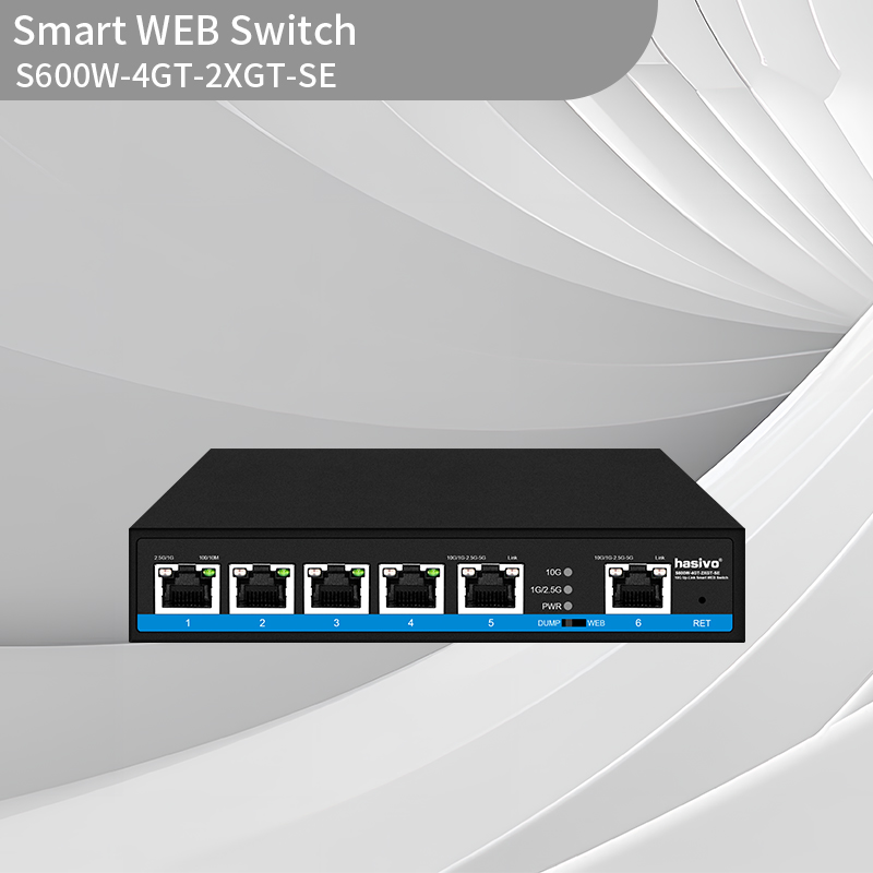 2.5G 4 Port 10 Gigabit uplink Smart W...