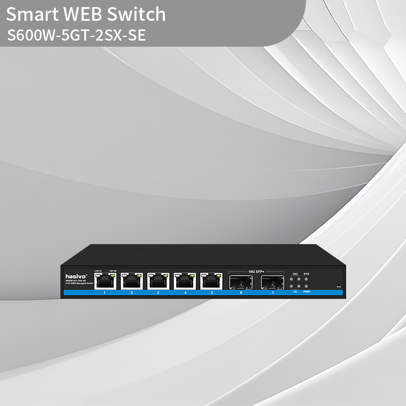 2.5G 5+2 Smart WEB managed switch
