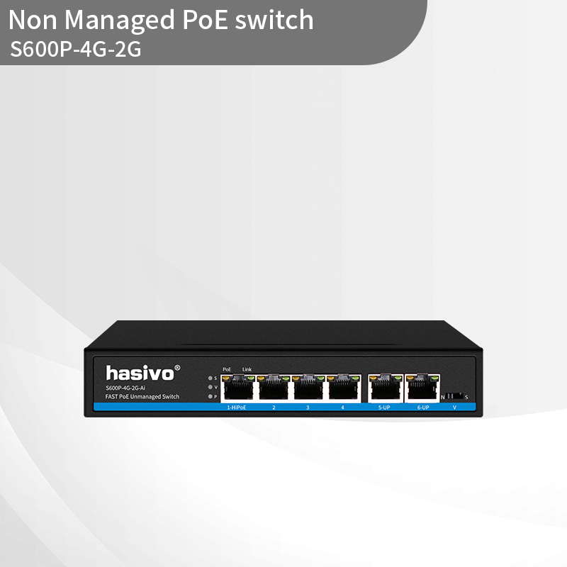 6 Port Full Gigabit PoE Switch