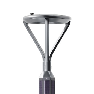 Lampione solare verticale sospeso