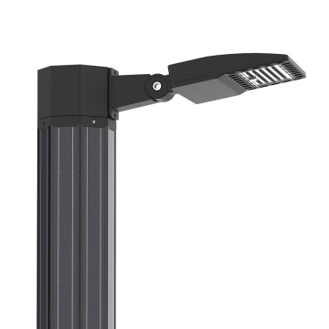 lampione solare verticale per progetti di ingegneria