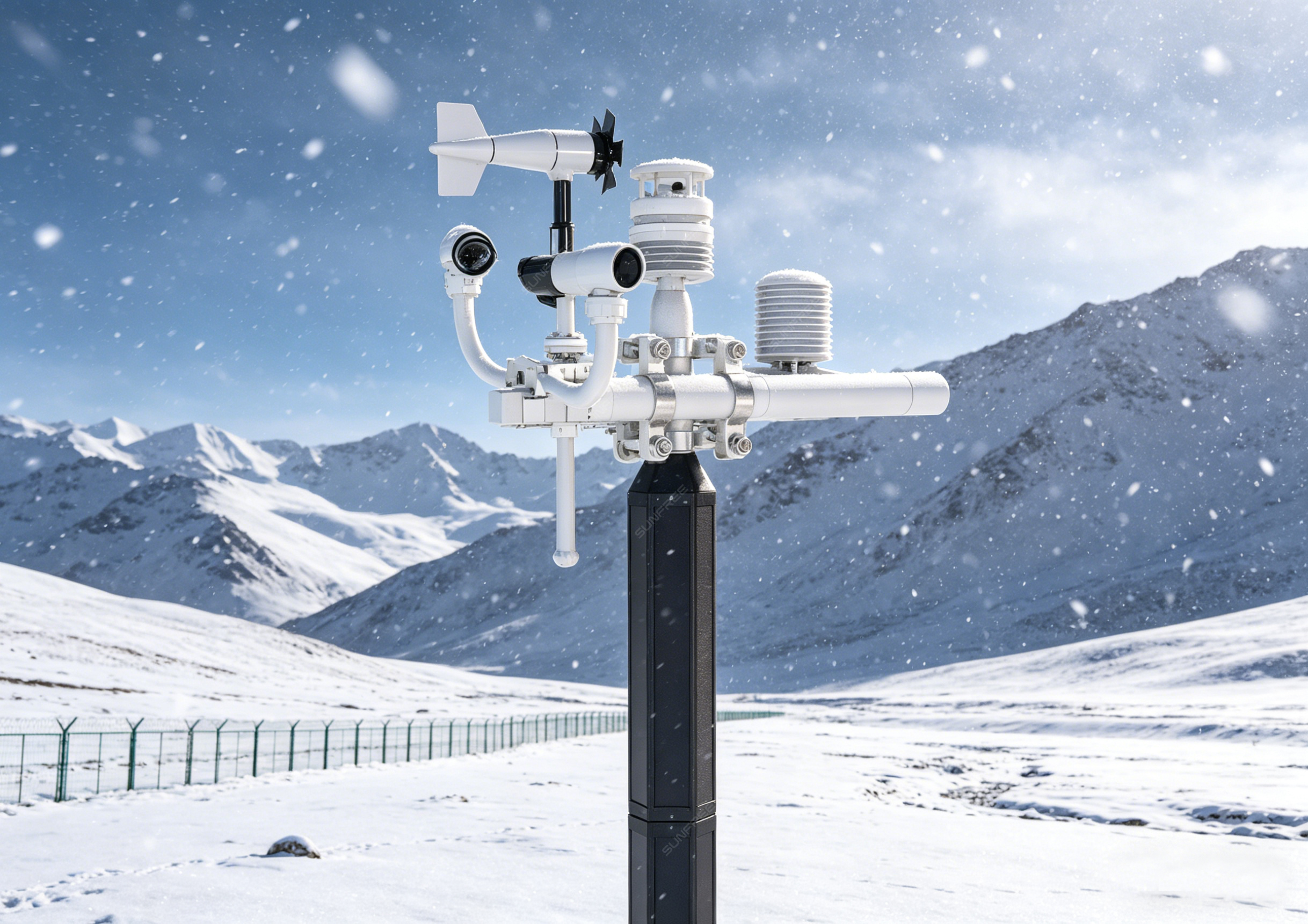 Vertical Solar Tube: Power Supply Solution for High-Latitude Snow-Covered Areas