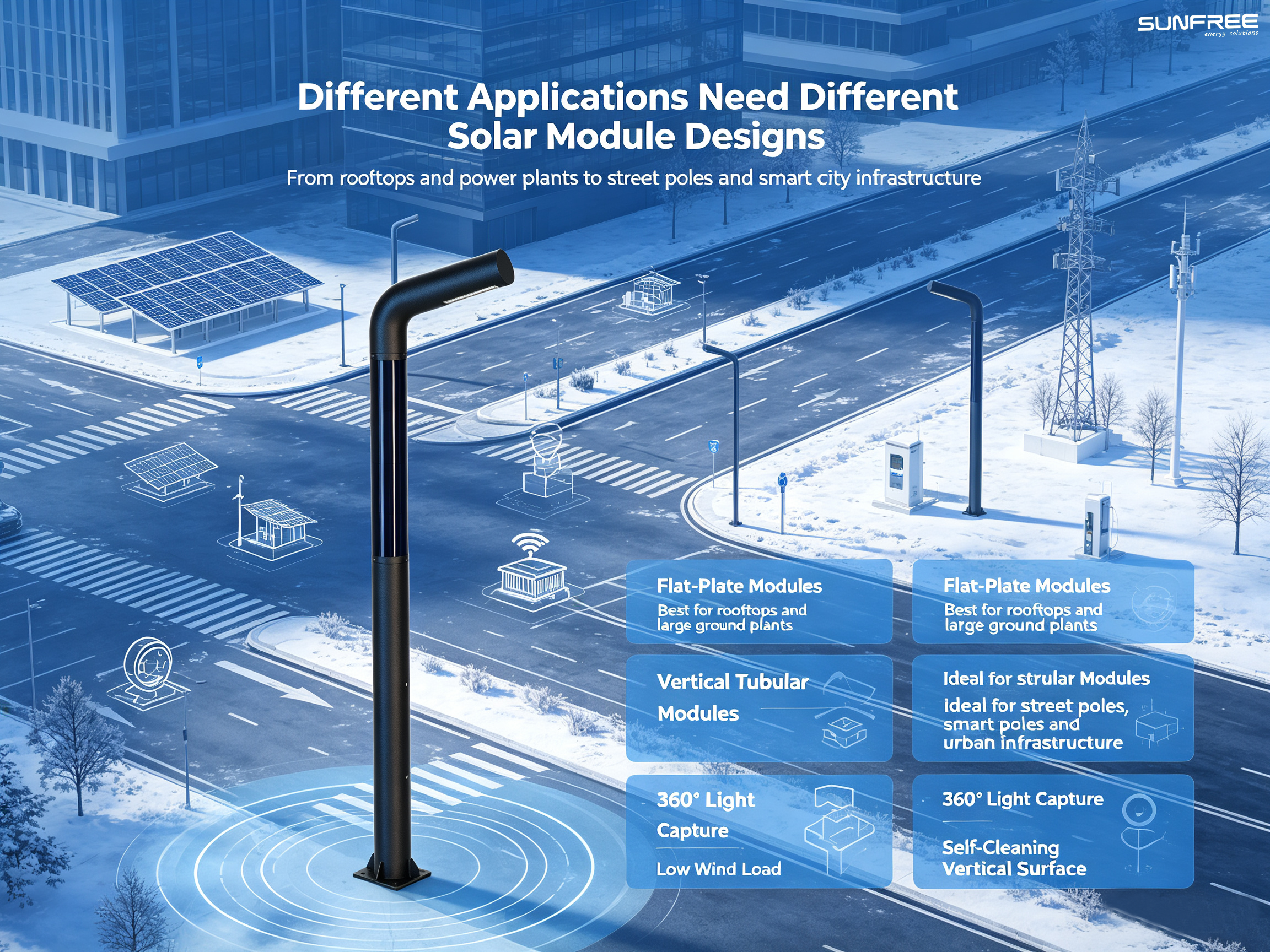 Why Different Solar Applications Require Different Module Designs