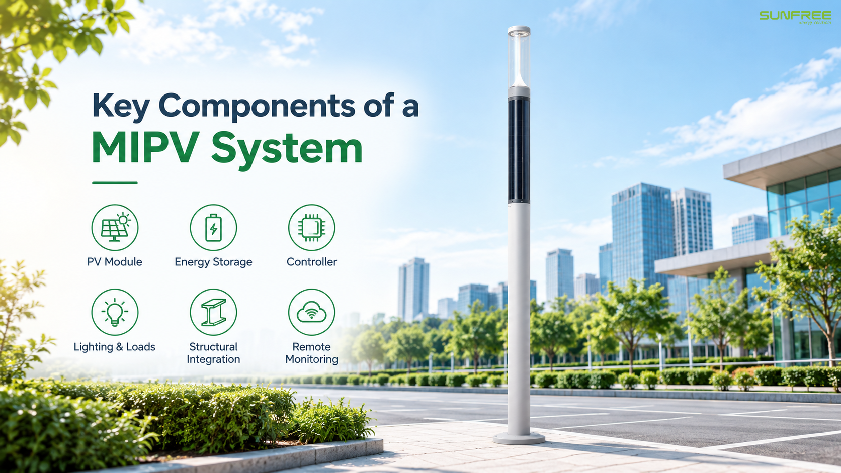 What are the key components of an MIPV system?