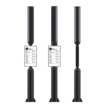 pannelli solari digitali intelligenti per le fermate degli autobus