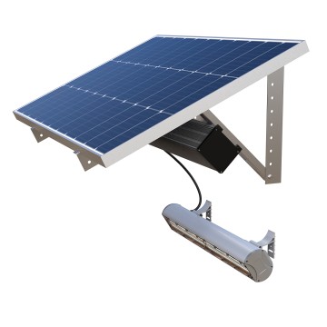 چراغ سیل خورشیدی با سیستم روشنایی هوشمند پایدار