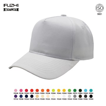 FZBC-5007 Nueva gorra de béisbol personalizada de 5 paneles