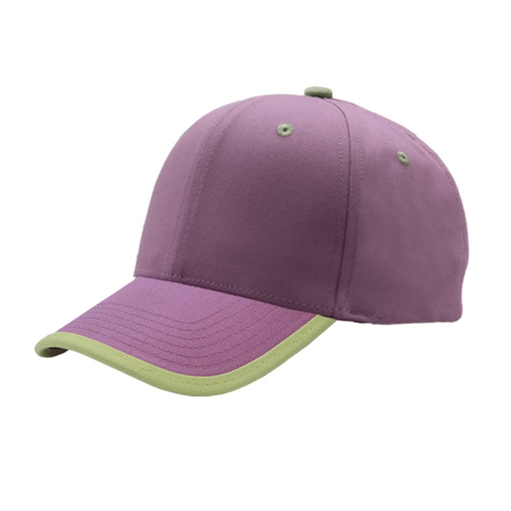 Gorra de béisbol de 6 paneles con ribete de alta calidad FZBC-6003-2