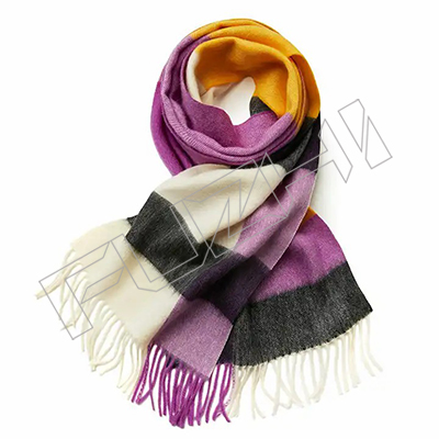 2023 New Designer Warm Soft Pashmina Neck Scarves Shawl Blanket Ladies Plaid Tassel Cashmere Wint...