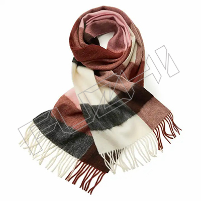 2023 New Designer Warm Soft Pashmina Neck Scarves Shawl Blanket Ladies Plaid Tassel Cashmere Wint...