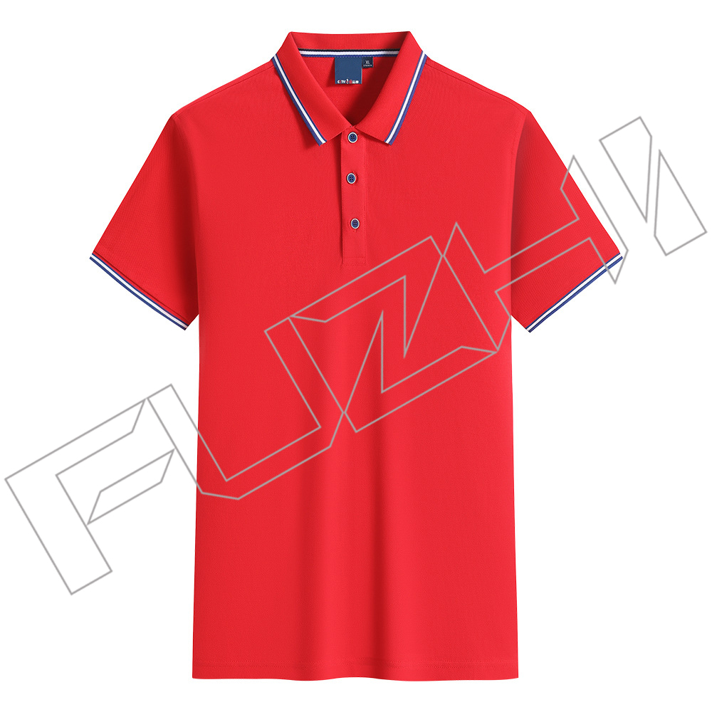 Woman cotton polo shirt