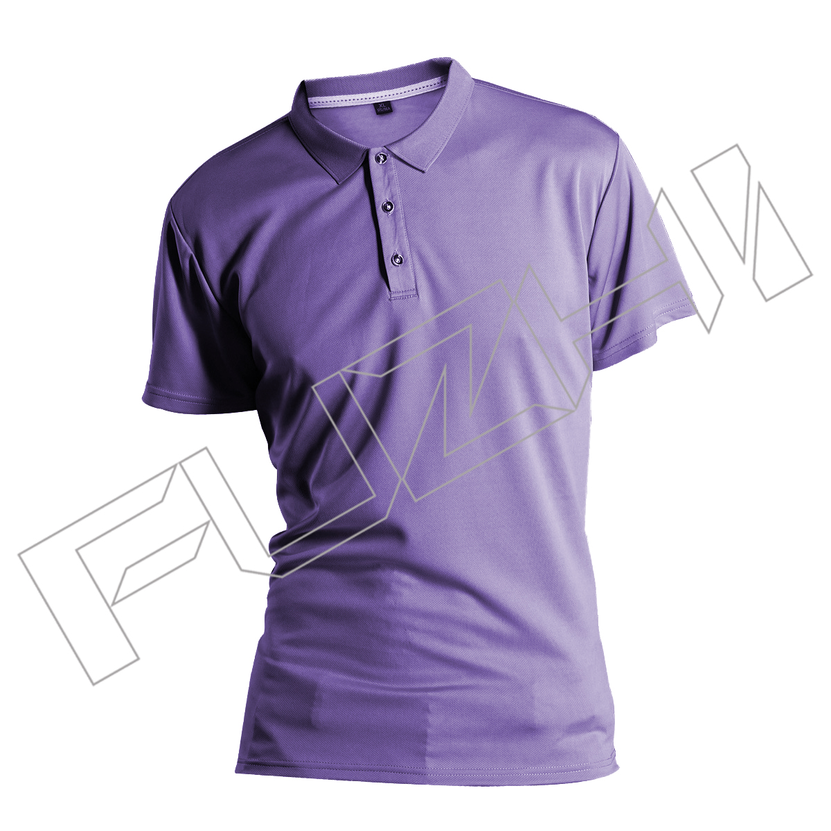 Man quick drying polo shirt
