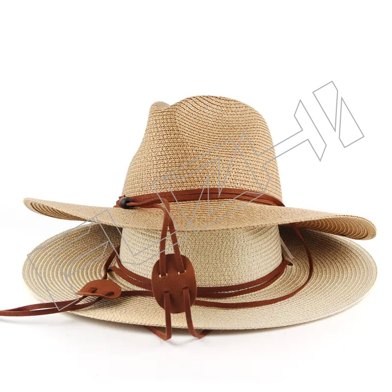 Shinehats Peach Heart Panama Top Beach Summer Sisal Colorful Wide Brim Sombrero Sun Straw cowboy ...