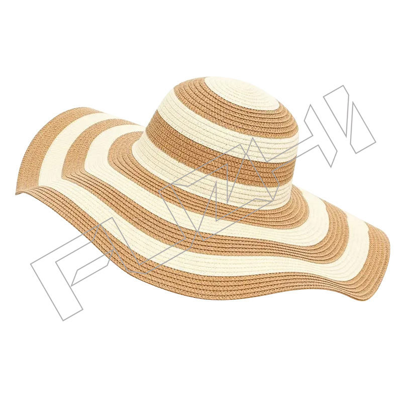 Wholesale Summer Under Brim Bottom Design Custom Printing America Sombrero Beach Surf Lifeguard s...