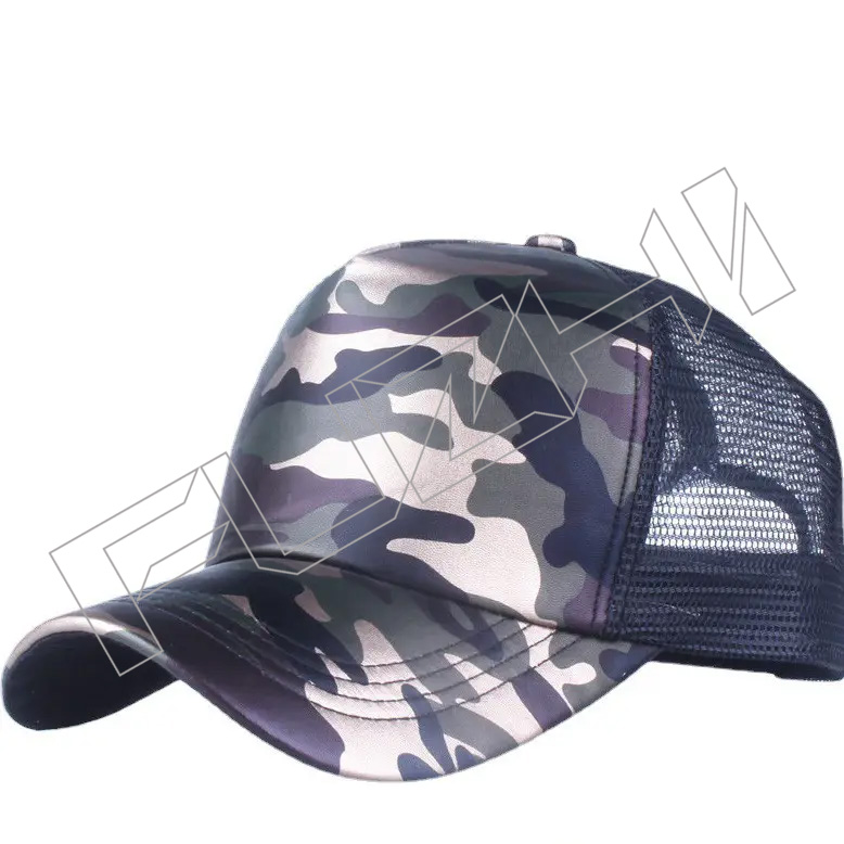  Premium Casquette Gorras 3d Logo pu High Quality Embroidery custom leather trucker hats