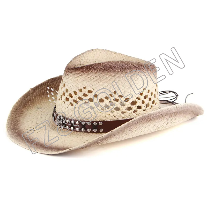 2022 new hot lady travel outdoor sun protect beach cowboy straw hats western pink cowgirl hat