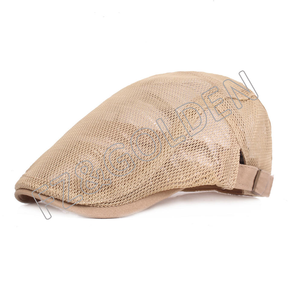 Men's Mesh Breathable Summer Beret for Driving Hunting