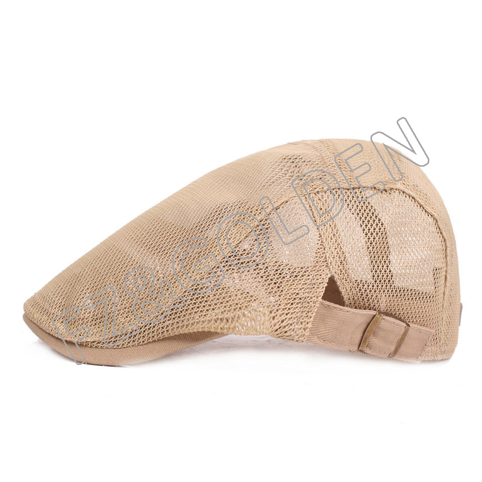 Men's Mesh Breathable Summer Beret for Driving Hunting