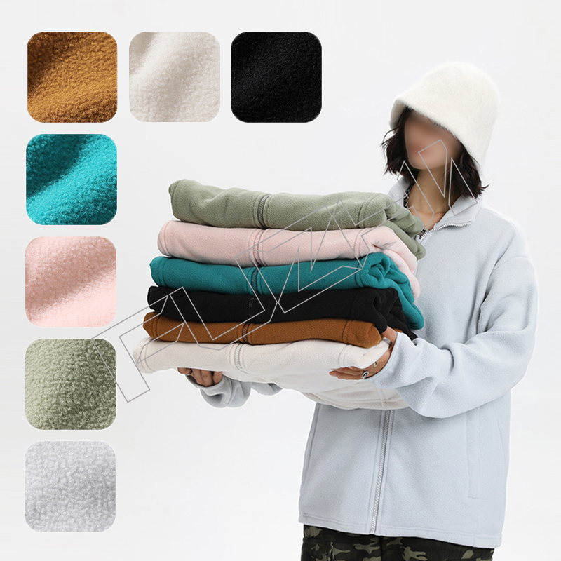 FGJA-1001 Fleece jacket unisex couple thick autumn and winter household outfitting sports hoodie ...