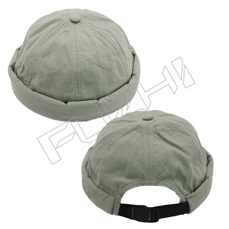 Fashionable and casual daily life bowler hat skull cap