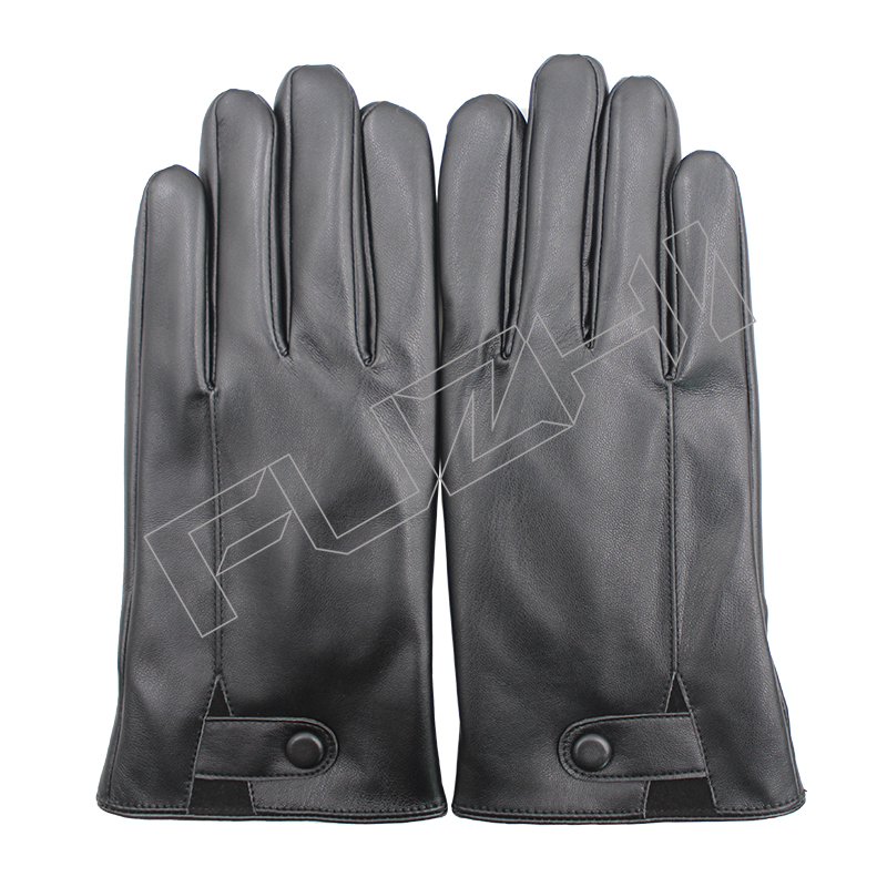 FZWG-1012 Gants PU pour hommes et femmes nouvelle mode automne et hiver chauds et épais plus cachemire...