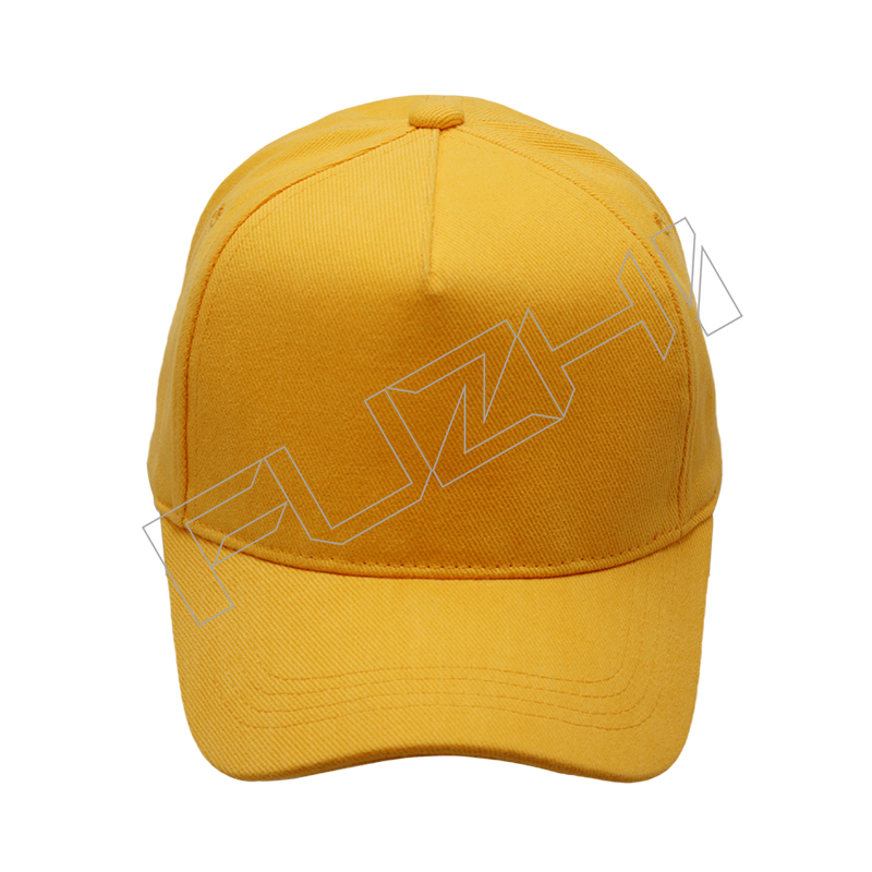 FGBC-5004 New 5 panel solid color cotton baseball cap heavy brushed cotton baseball cap men and w...