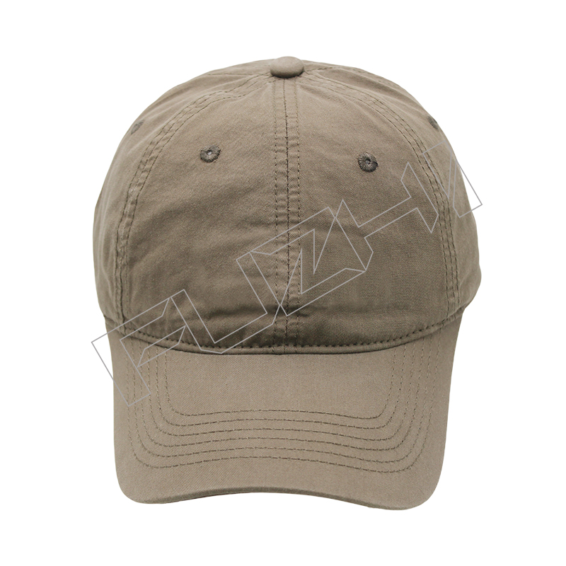 FGDL-1001 New dairy life 6 panel pure color cotton outdoor simple and casual curved eaves basebal...