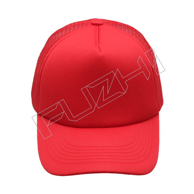 New  customize 5 panel trucker cap  foam mesh cap