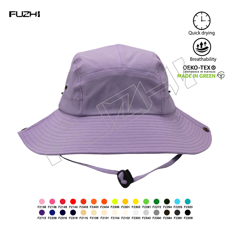 FZFH-2005 Fishing hat quick-drying storage bag mountain hat summer outdoor thin breathable sun sunscreen fisherman hat