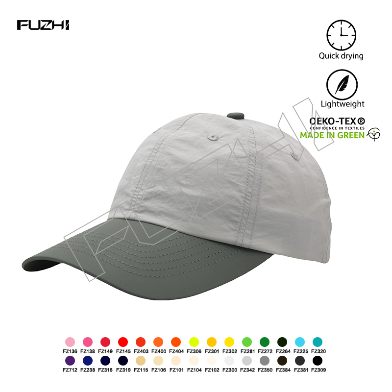 FZSC-2003 6 panel sport cap outdoor casual super light quick drying baseball cap