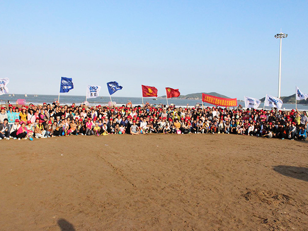 we organized all workers to travel to Yuliao