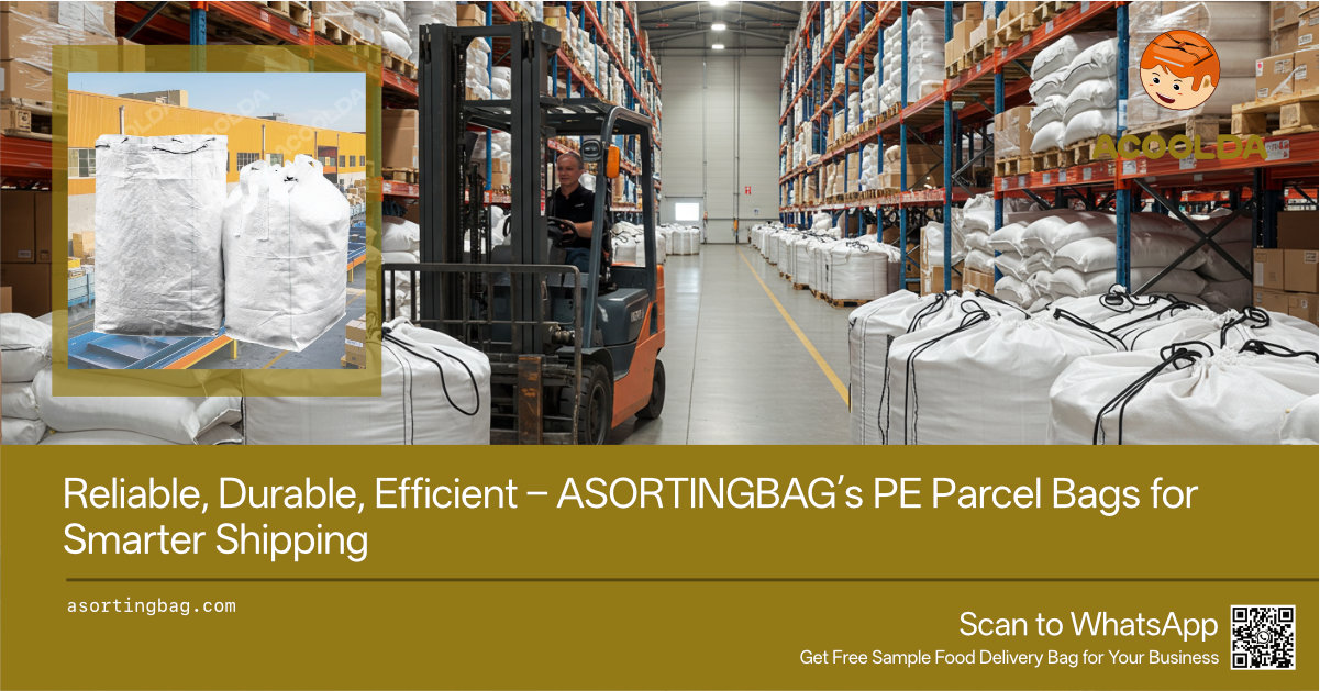 Reliable, Durable, Efficient – ASORTINGBAG’s PE Parcel Bags for Smarter Shipping