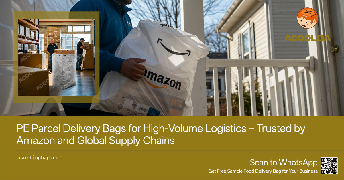 PE Parcel Delivery Bags for High-Volume Logistics – Trusted by Amazon and Global Supply Chains