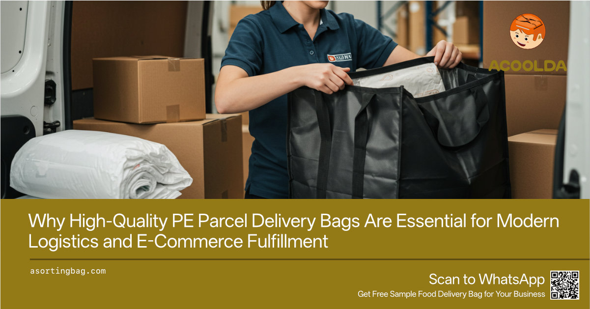 Why High-Quality PE Parcel Delivery Bags Are Essential for Modern Logistics and E-Commerce Fulfillment
