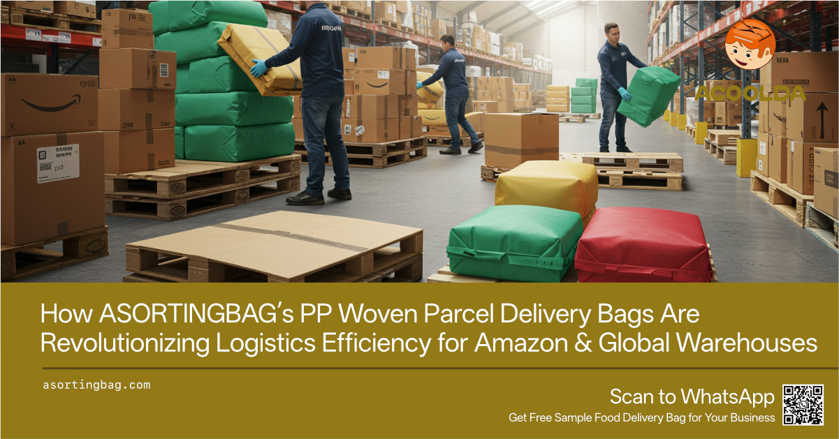 Hur ASORTINGBAGs vävda PP-paketpåsar revolutionerar logistikeffektiviteten för Amazon och globala lager