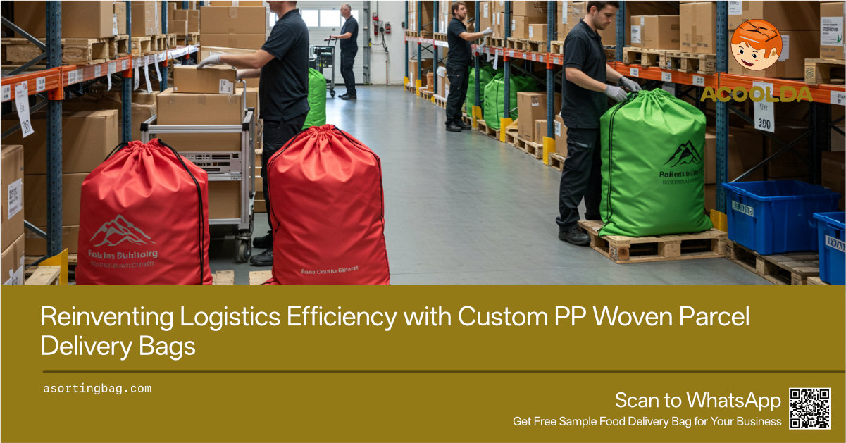 Reinventing Logistics Efficiency with Custom PP Woven Parcel Delivery Bags